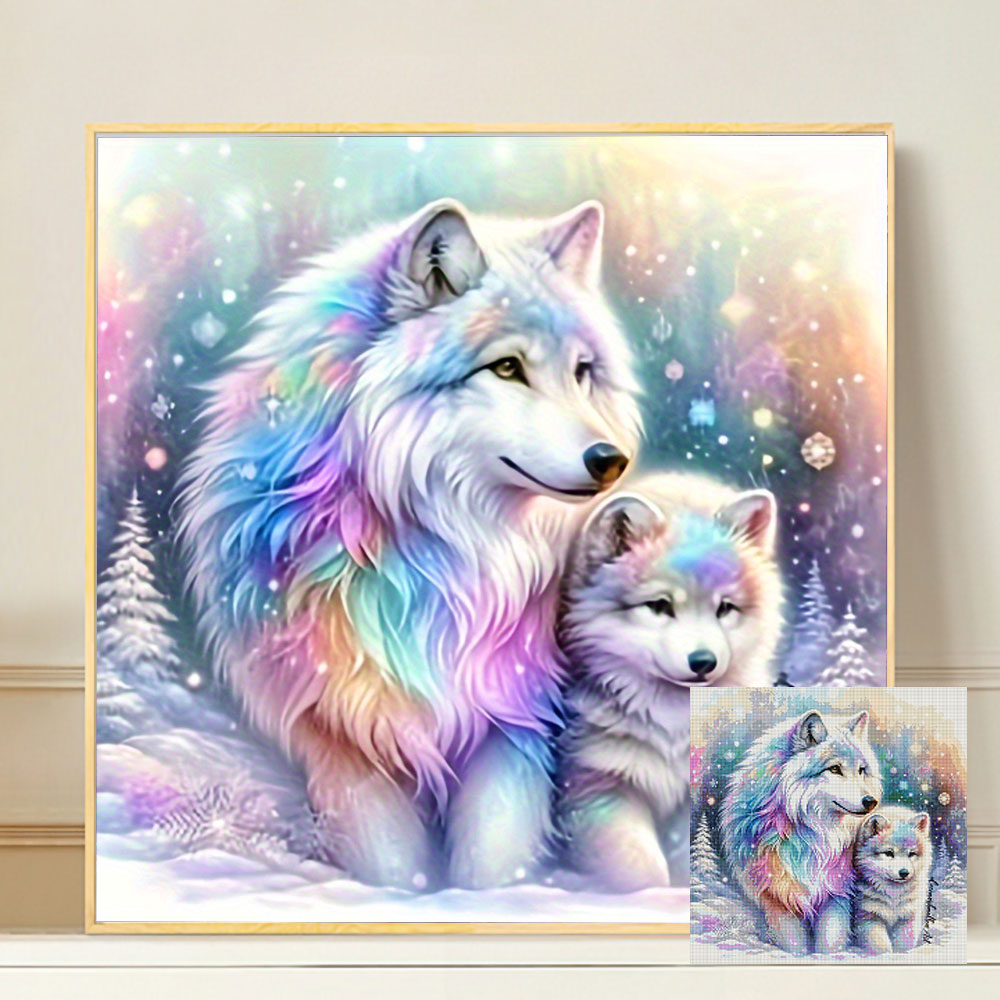 Photo Mosaic Print - Animal Diamond Painting Complete Kit Full