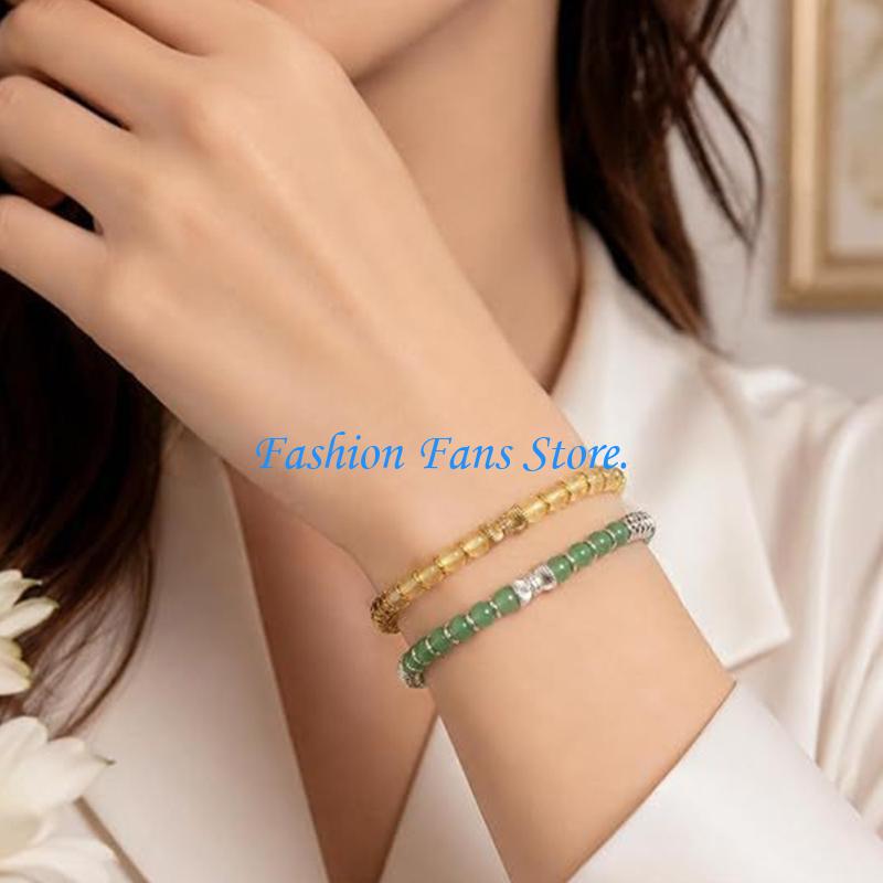  Slip-On Beaded Bracelet Set w - Coordinates Bracelet 评论和价格