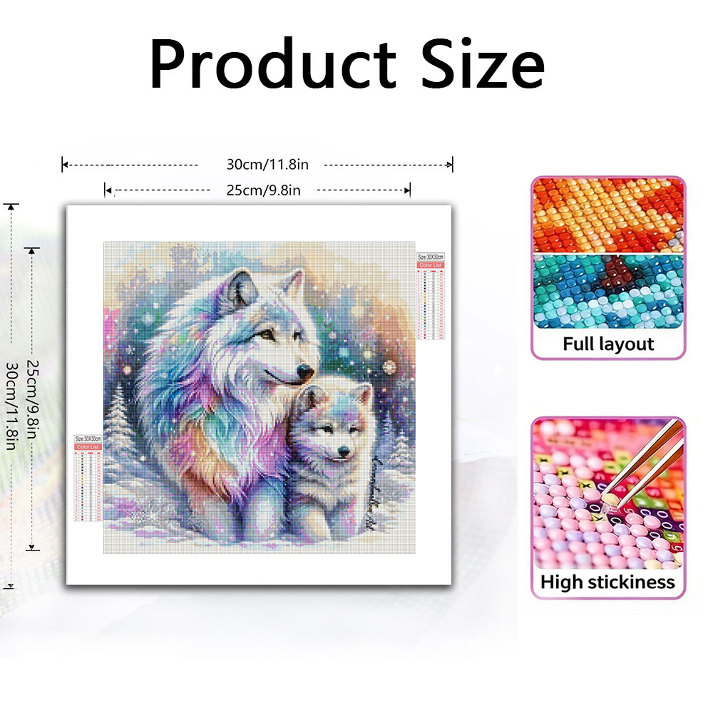 Animal Diamond Painting Comple - Photo Mosaic Print 评论和价格